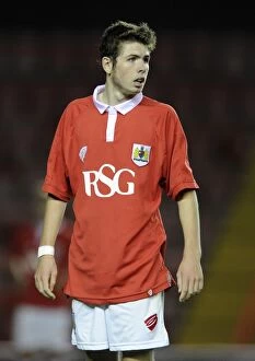 Images Dated 15th September 2014: Tom Fry in Action: Bristol City U21s vs Crystal Palace U21s at Ashton Gate
