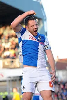 Tom Parkes Scores the Thrilling Winner for Bristol Rovers Against AFC Wimbledon, Sky Bet League Two, 2013