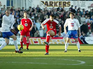 Tommy Doherty in Action for Bristol City Football Club (03-04)