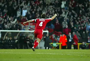 Tommy Doherty's Euphoric Moment: Celebrating a Goal for Bristol City (03-04)