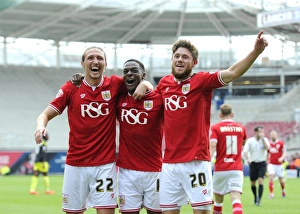 Triumphant Threesome: Agard, Ayling