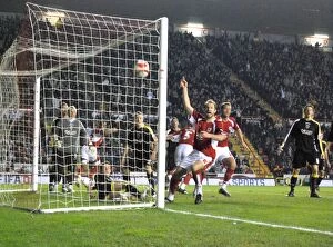 Images Dated 10th January 2008: Trundle's Thriller: The Unforgettable Goal – Bristol City vs Cardiff City
