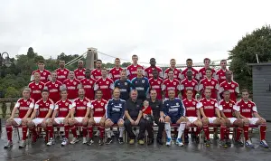 Framed Print : Unified in Blue: 2013 Bristol City Football Team Photo