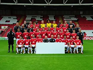 Team Photo Prints: United in Blue: 2010-11 Bristol City First Team Season Photo