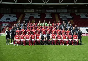 Framed Print : United in Blue: 2011-2012 - Bristol City First Team Season Photo