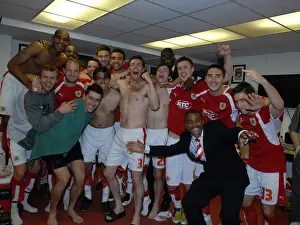 Bristol City V Crystal Palace Play Off Prints: United in the Dressing Room: The Tense Play-Off Showdown between Bristol City and Crystal Palace