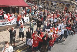 Fans 2 Collection: United in Passion: A Sea of Bristol City Football Club Fans