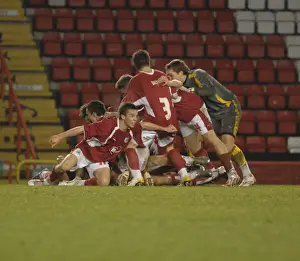 United in Victory: Group Celebration - Bristol City U18s vs Leeds Utd U18s