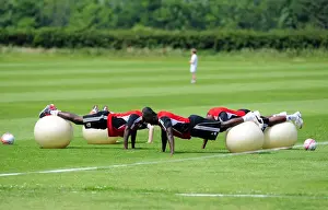 Pre-season Training Prints: Uniting for Victory: Bristol City First Team's Pre-Season Training for Season 11-12
