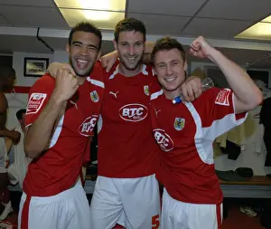 Bristol City V Crystal Palace Play Off Prints: Unity in the Dressing Room: Bristol City FC Before the Play-Off Showdown Against Crystal Palace