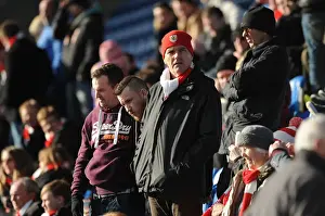 Colchester United V Bristol City Prints: Unstoppable Bristol City Fans: Sky Bet League One Battle at Colchester United (February 2015)