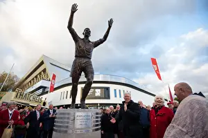 Bristol City V Brighton And Hove Albion Prints: Unveiling of John Atyeo Statue at Ashton Gate: A Tribute to a Legend