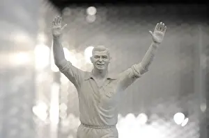 Bristol City V Fulham Prints: Unveiling of John Atyeo Statue: Honoring a Football Tradition at Ashton Gate - Bristol City vs Fulham