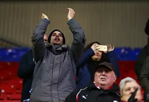 Wigan Athletic V Bristol City Prints: Unwavering Passion of Bristol City Fans at Wigan Athletic Championship Match