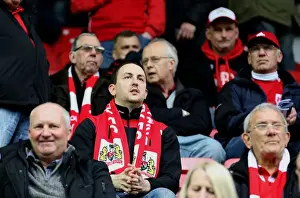 Wigan Athletic V Bristol City Prints: Unwavering Passion: A Sea of Bristol City Fans at Wigan Athletic's Sky Bet Championship Match (March 11)