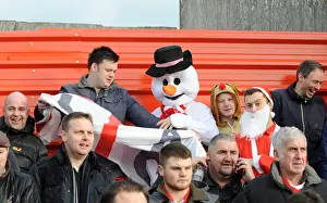 Unwavering Support: The Faithful Crowd of Bristol City FC at FA Cup Second Round