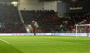Bristol City V Sheffield Wednesday Prints: Vibrant Ashton Gate: Bristol City vs Sheffield Wednesday Clash in Sky Bet Championship (January 2017)