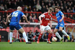 Wade Elliott in Action: Bristol City vs. Gillingham, Sky Bet League One, 01/03/2014