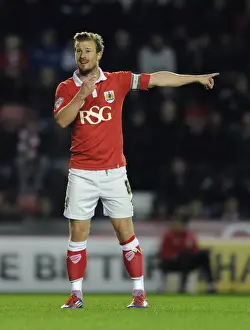 Wade Elliott in Action: Bristol City vs Bradford City, Sky Bet League One, 2014
