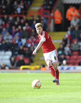 Wade Elliott in Action: Bristol City vs Crewe, Sky Bet League One, 2014