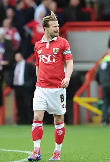Bristol City V Oldham Prints: Wade Elliott in Action: Bristol City vs Oldham Athletic, Sky Bet League One, November 2014