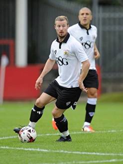 Wade Elliott in Action: Cheltenham Town vs. Bristol City, July 2014