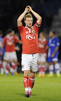 Wade Elliott in Action: Gillingham vs. Bristol City FA Cup Clash, November 2014