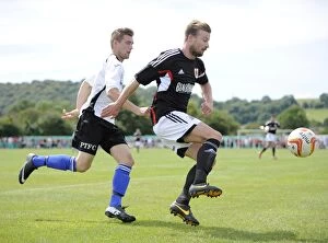 Images Dated 5th July 2014: Wade Elliott in Action: Portishead Town vs. Bristol City Pre-Season Friendly, July 2014