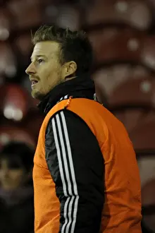 Wade Elliott of Bristol City in Action at Brentford's Griffin Park, 2014 - Football Image