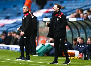 Wade Elliott and John Pemberton of Bristol City during Leeds United vs. Bristol City, Sky Bet Championship (January 23, 2016)