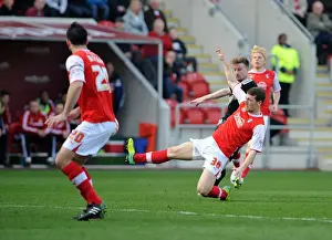 Wade Elliott Scores the Game-Winning Goal for Bristol City against Rotherham United, March 2014