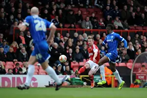 Bristol City V Gillingham Prints: Wade Elliott's Cross: A Pivotal Moment in Bristol City vs