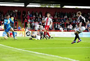Stevenage V Bristol City Prints: Wade Elliott's Decisive Goal: Bristol City's Victory over Stevenage, April 2014