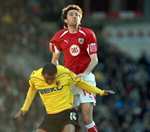 Images Dated 26th December 2008: Watford vs. Bristol City: A Football Rivalry - Season 08-09