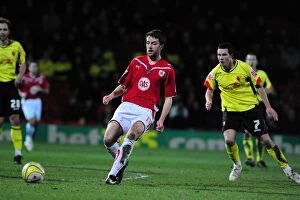 Watford V Bristol City Collection: Watford vs. Bristol City: A Football Rivalry - Season 09-10