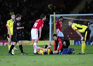 Framed Print : Watford vs. Bristol City: Season 09-10 - Football Battle