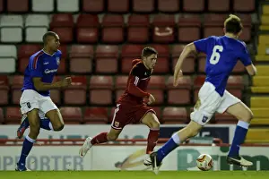 Bristol City U21s Prints: Wes Burns Thrilling FA Youth Cup Goal: Bristol City U18s vs Ipswich Town U18 (Ashton Gate Stadium)