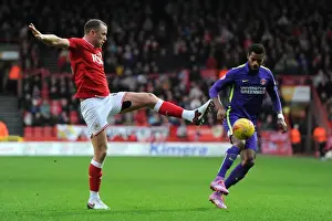 Wilbraham Chases Down Vaz Te: Intense Moment at Ashton Gate