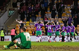 Bradford City V Bristol City (Promotion) Prints: Wilbraham's Hat-Trick: Bristol City Crushes Bradford City 6-0