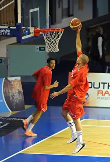 Worcester Wolves V Bristol Flyers BBL Cup Prints: Worcester Wolves vs. Bristol Flyers: British Basketball League Showdown