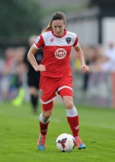 Images Dated 28th September 2014: WSL Showdown: Bristol Academy Women vs Manchester City Women at SGS Wise Campus