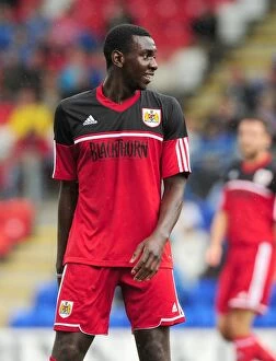Images Dated 28th July 2012: Yannick Bolasie's Pre-Season Brilliance: A Star is Born at McDiarmid Park vs