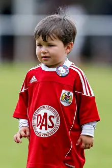 Young Bristol City Fans Celebrate on the Pitch: A Joyful Conclusion to the Preseason Community Match