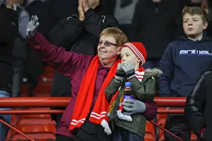 Bristol City V Gillingham Prints: Young Fan's Excitement: Bristol City's 2-1 Win Over Gillingham