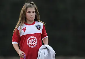 BAWFC Prints: Young Fan's Excitement at FA WSL: BAWFC vs Arsenal Ladies, 2014