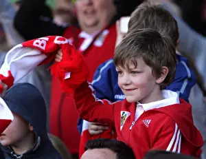 Bristol City V Coventry City (Champions) Prints: Young Fan's Passion: Bristol City vs Coventry City, 180415