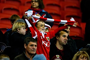 Bristol City V Nottingham Forest Prints: Young Fans Thrilling Excitement: Bristol City vs