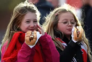 Bristol City V AFC Telford Prints: Young Football Fans Arriving at Ashton Gate for Bristol City's FA Cup Second Round Match against AFC Telford