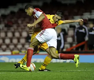 Bristol City U18s V Newport County U18s Prints: Youth Cup Clash at Ashton Gate: Bristol City U18s vs Newport County U18s