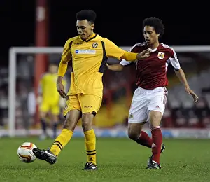 Bristol City U18s V Newport County U18s Prints: Youth Cup Clash at Ashton Gate: Bristol City U18s vs Newport County U18s